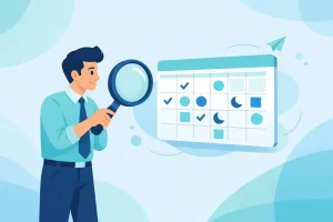 Imagem explicativa sobre quantos dias o trabalhador intermitente pode prestar serviço durante o contrato, com destaque para o calendário e análise de dias trabalhados.